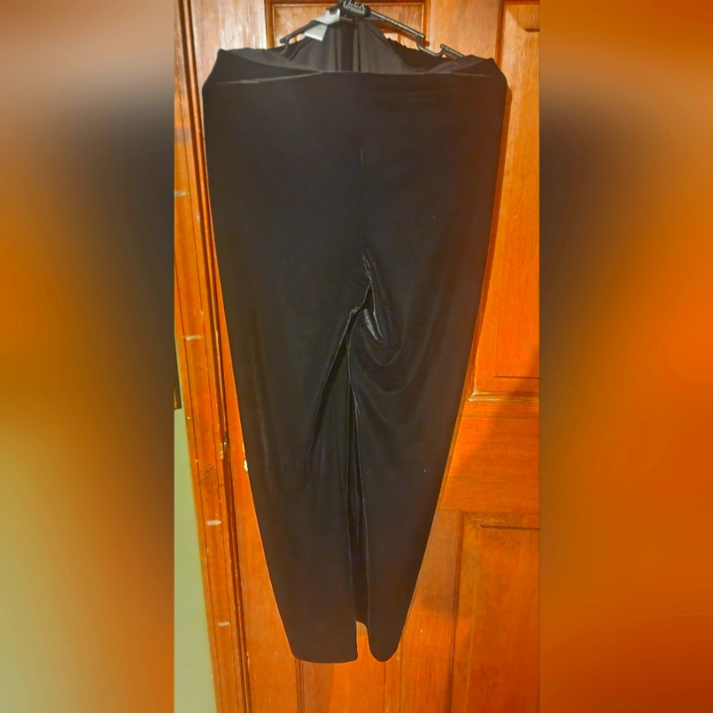 Nwot alex evening crushed velvet slacks